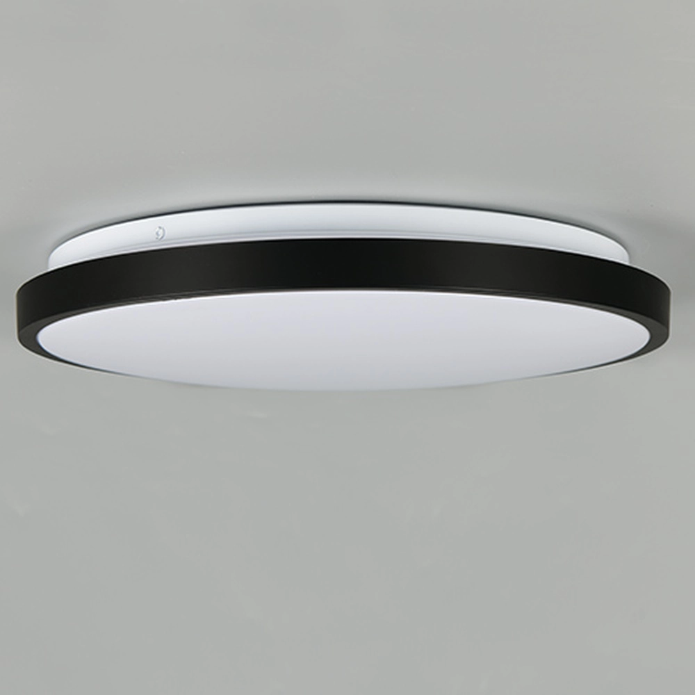 Éclairage de plafond Anvi noir Ø 38,5cm Trio 4017807704204