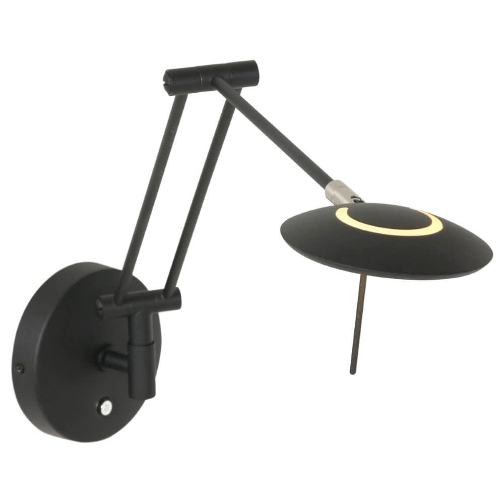 Lampe de lecture Zodiac LED Noir Steinhauer 8712746127331