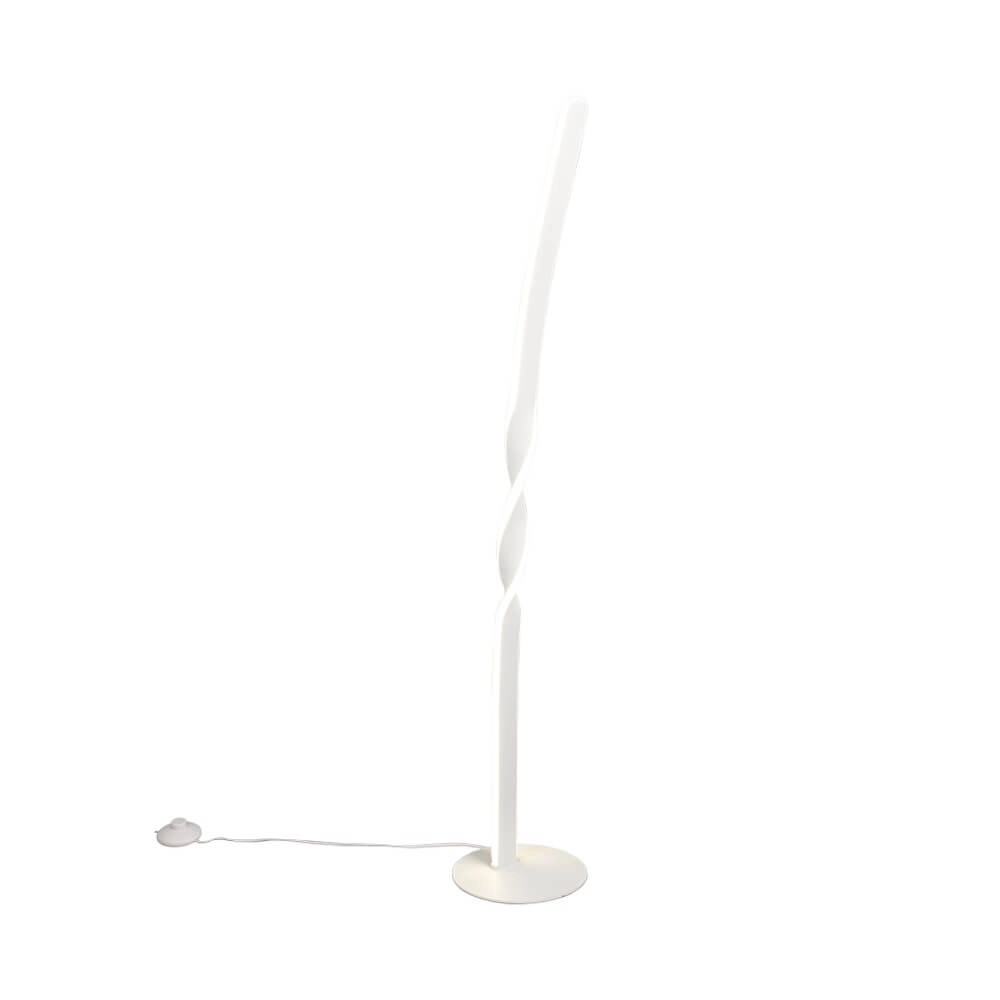 Lampadaire design Ginko blanc