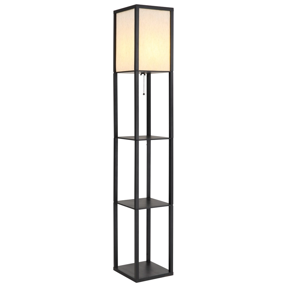 Lampe de pied Tabitha Noir