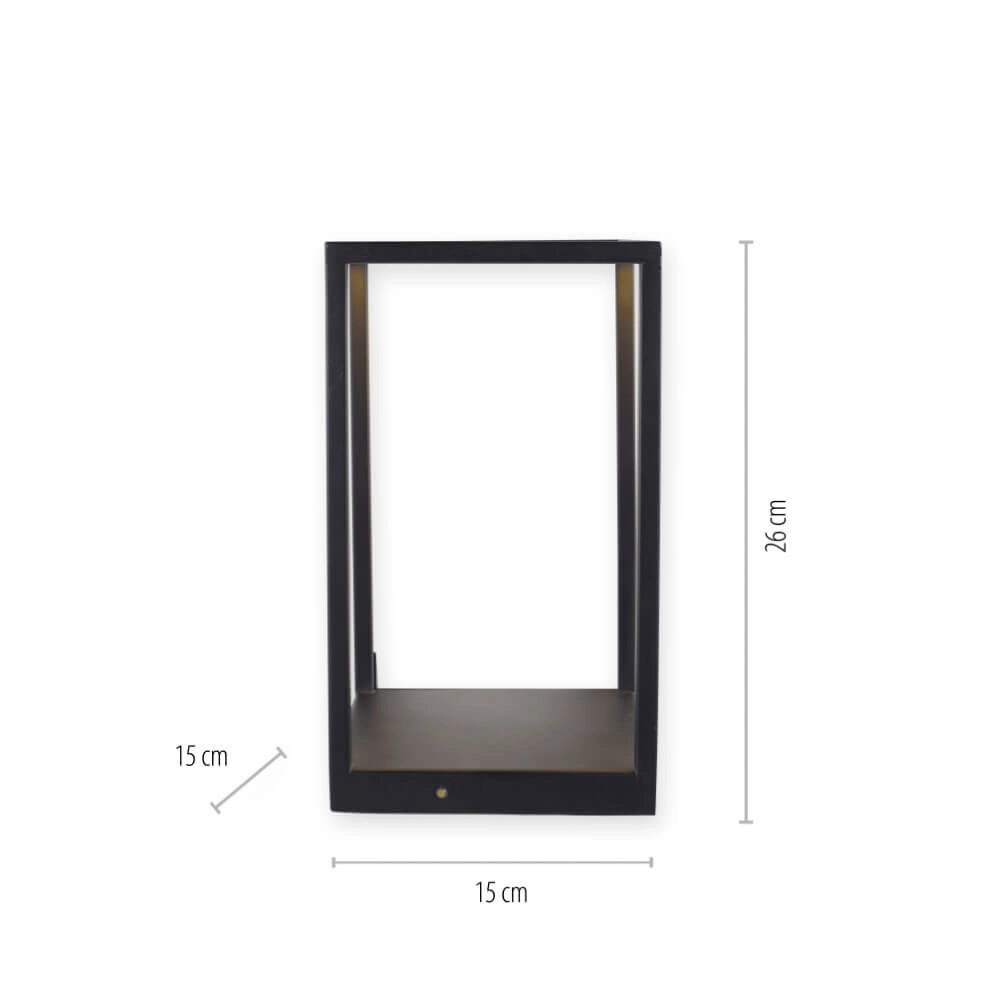 Lampe de table élégante Contura noir Paul Neuhaus 4012248359419