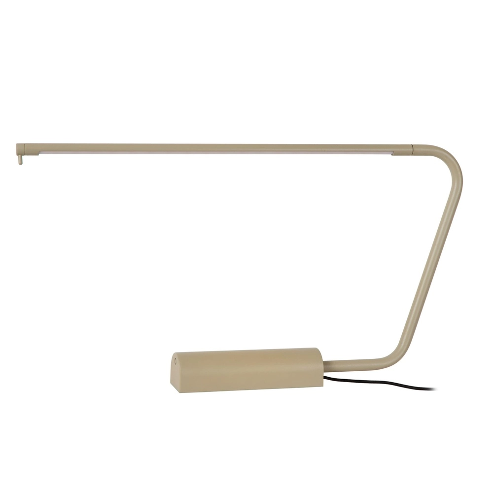 Lampe de bureau à design Madison brun sable