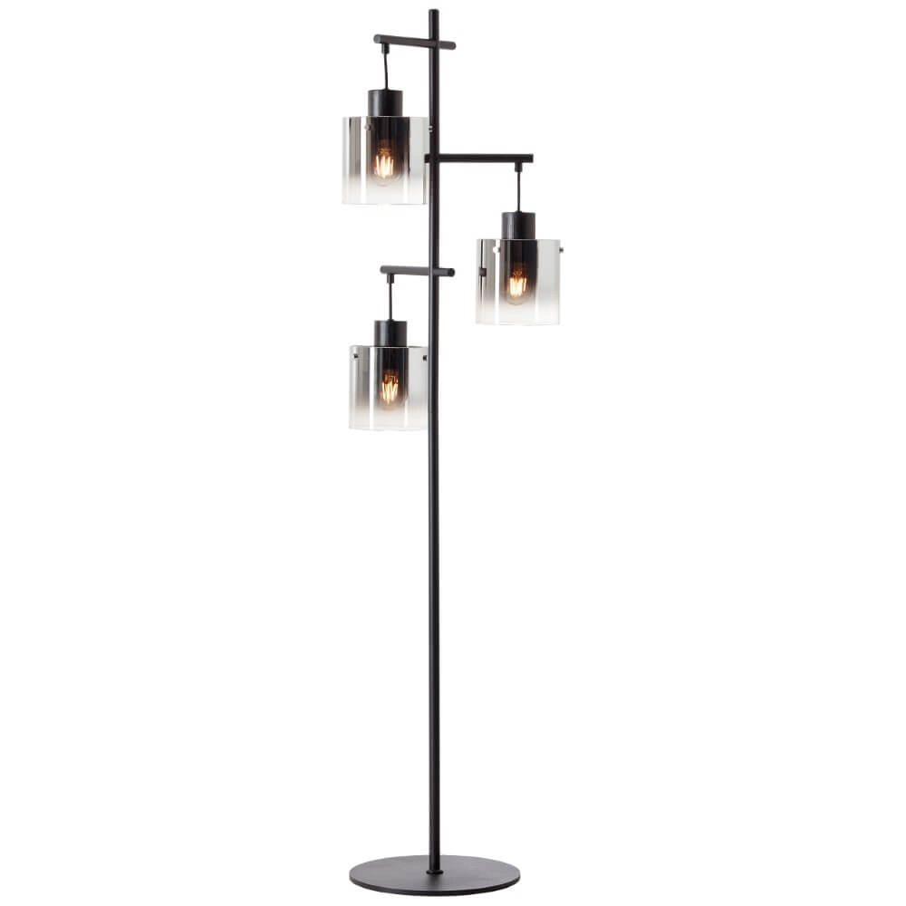 Lampadaire noir Simonis 3 lumières Lampadaire noir Simonis 3 lumières