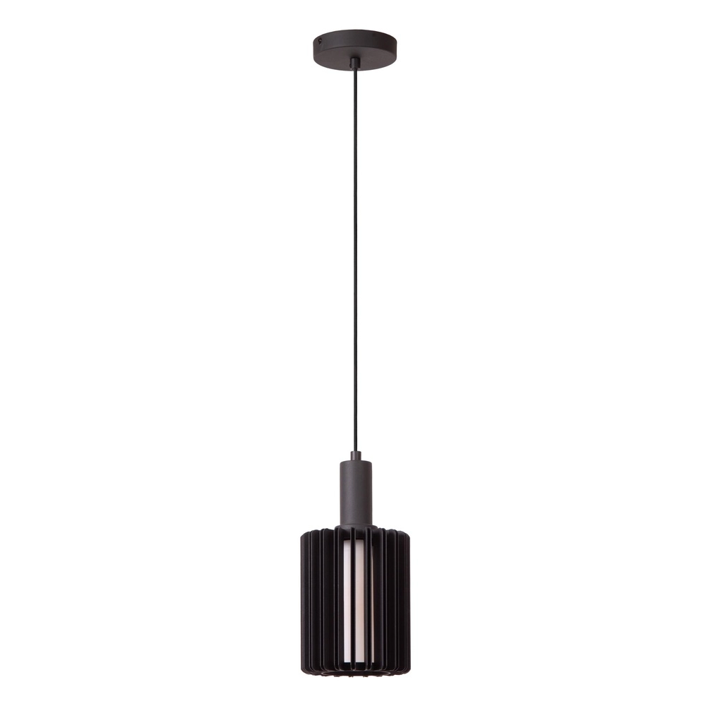 Lampe suspendue Lambres Ø 15 cm de noir
