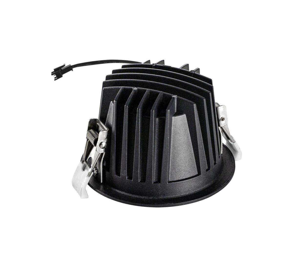 Spot encastré Numinos L noir/chrome 2700K - 20 deg SLV 4024163309950