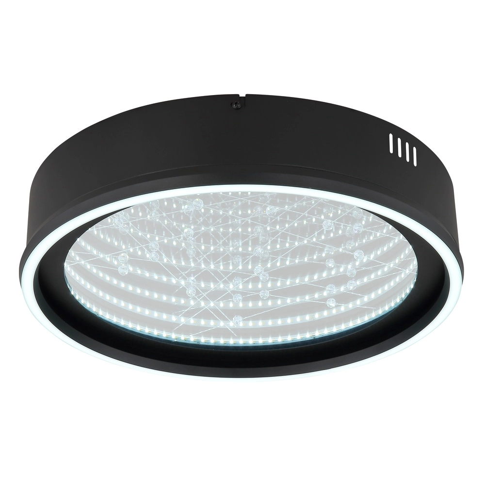 Lampe de plafond Mirrora noir Ø 40cm Globo 9007371578849