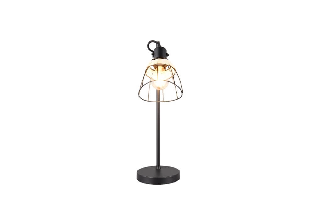 Lampe de table noire Jerome concevoir Trio 4017807637724
