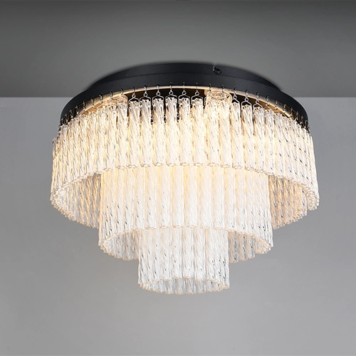 Lampe de plafond à design Vono Noir Trio 4017807682236