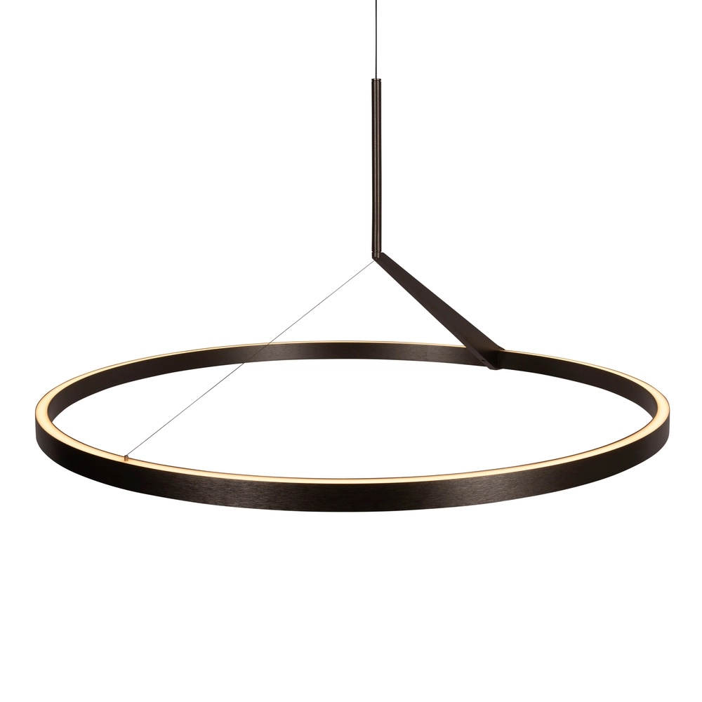 Suspension LED élégante Applause Métal brossé - Ø 80cm Premium by Lucide 5411212221841