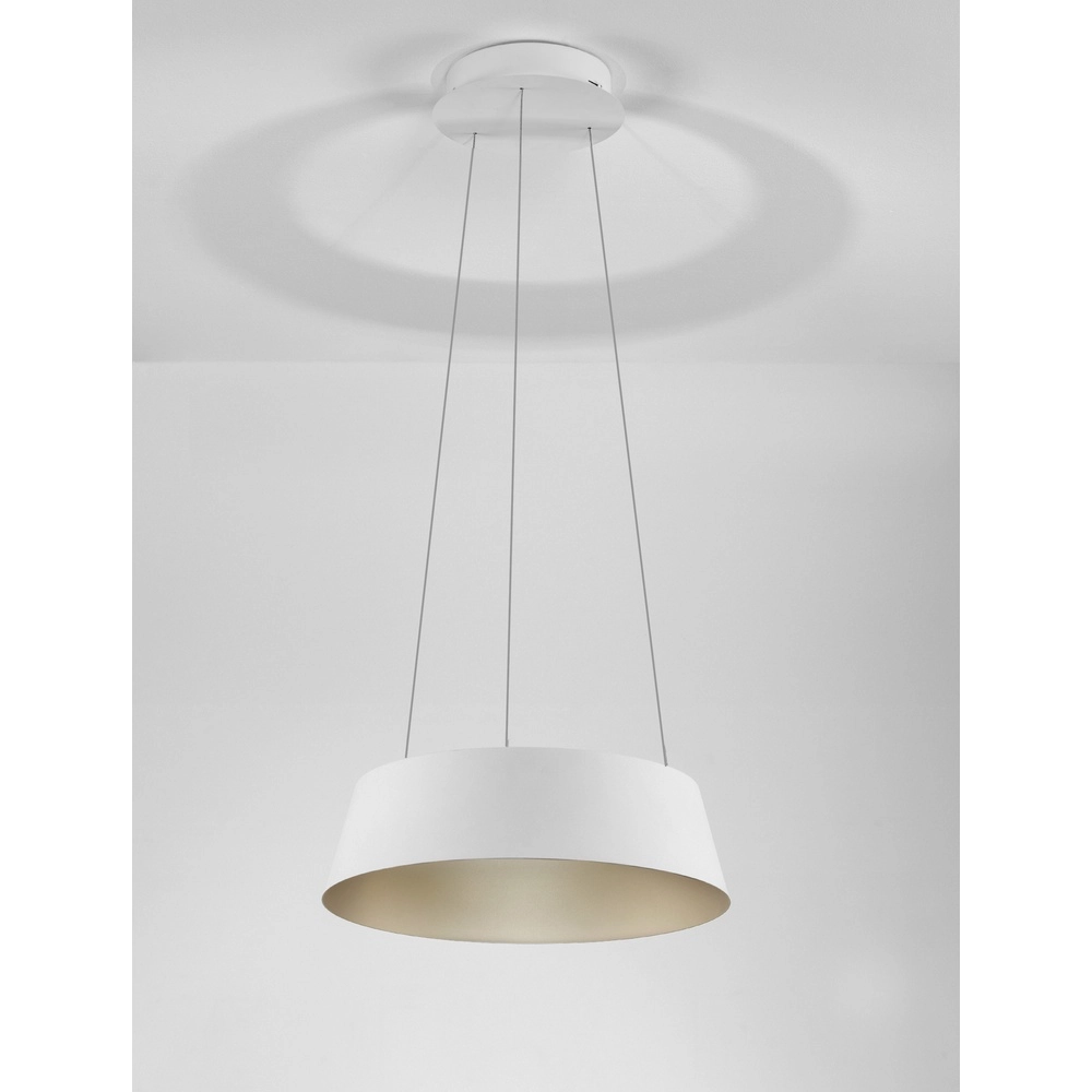 Suspension Alba blanc Ø 42cm Lyora 5212017439000
