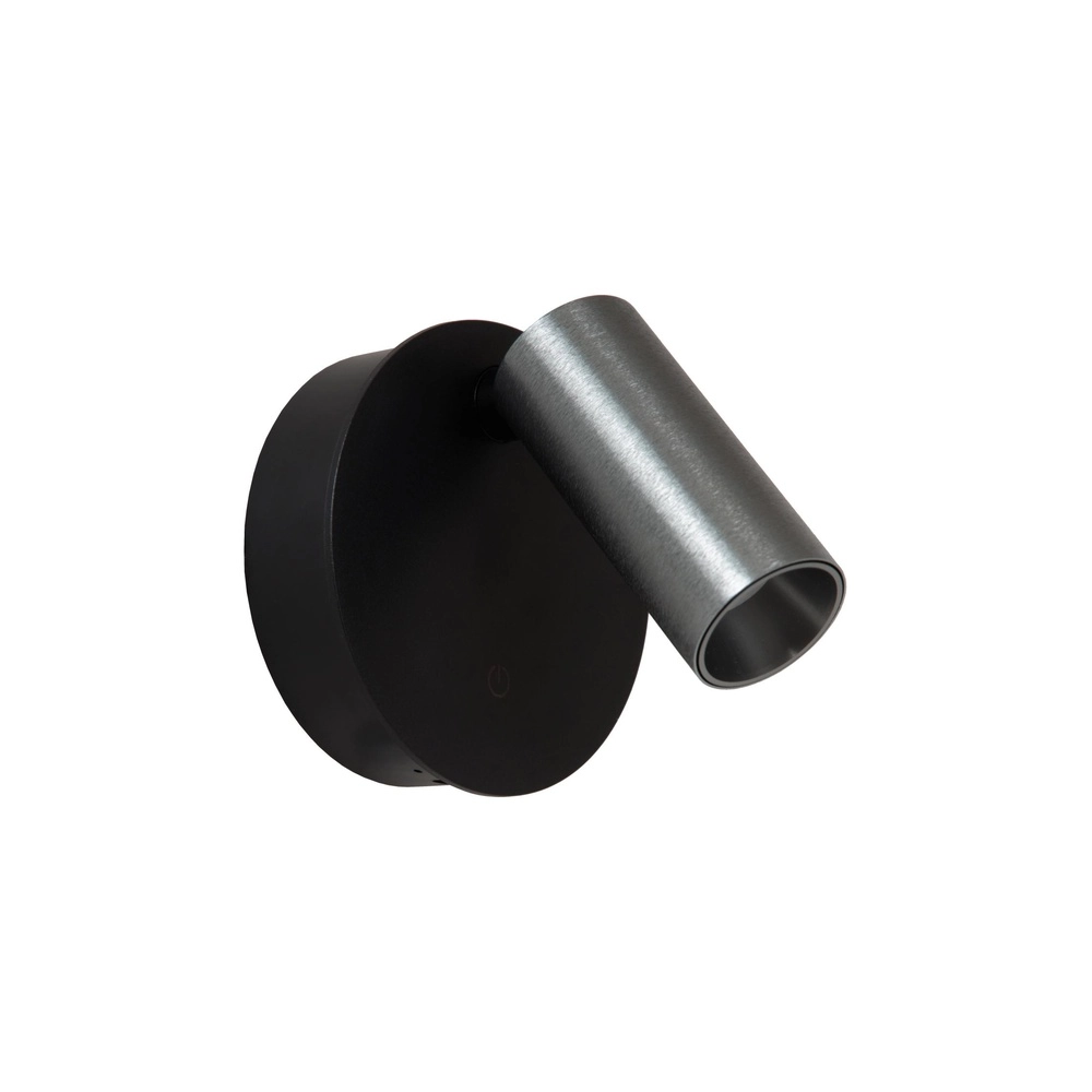 Lampe murale rechargeable Toni Gris métallique magnétique