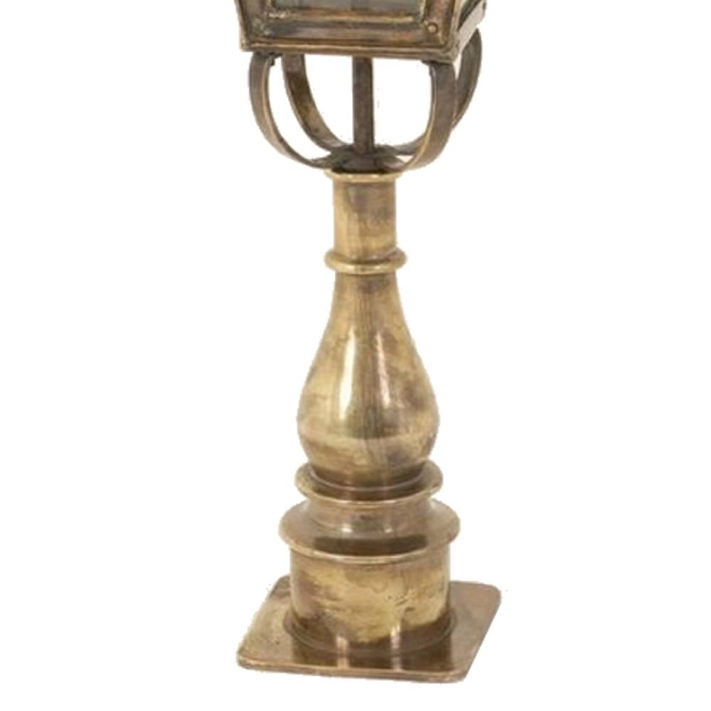 Lampadaire rural Kensington fait main 78cm - cuivre antique (ant) Limehouse 8716803507098