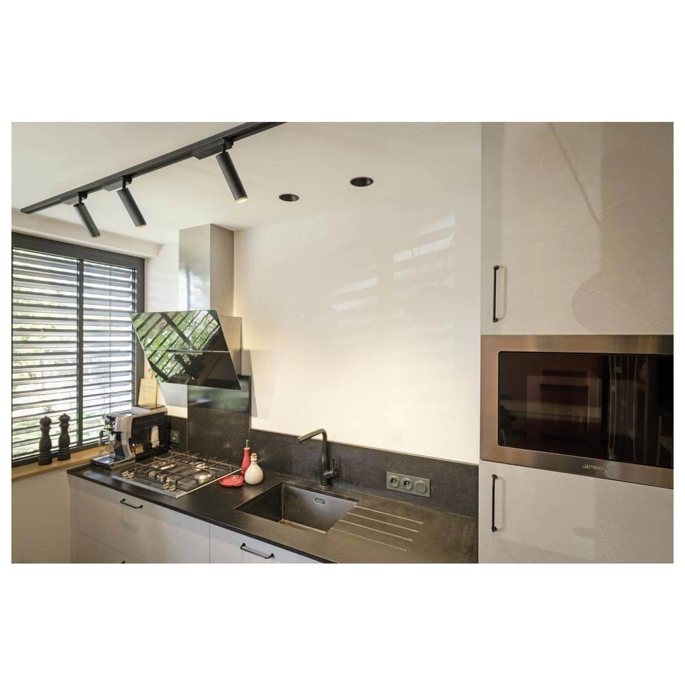 Spot ferroviaire Grip! M noir 1 phase 2700K SLV 4024163296281