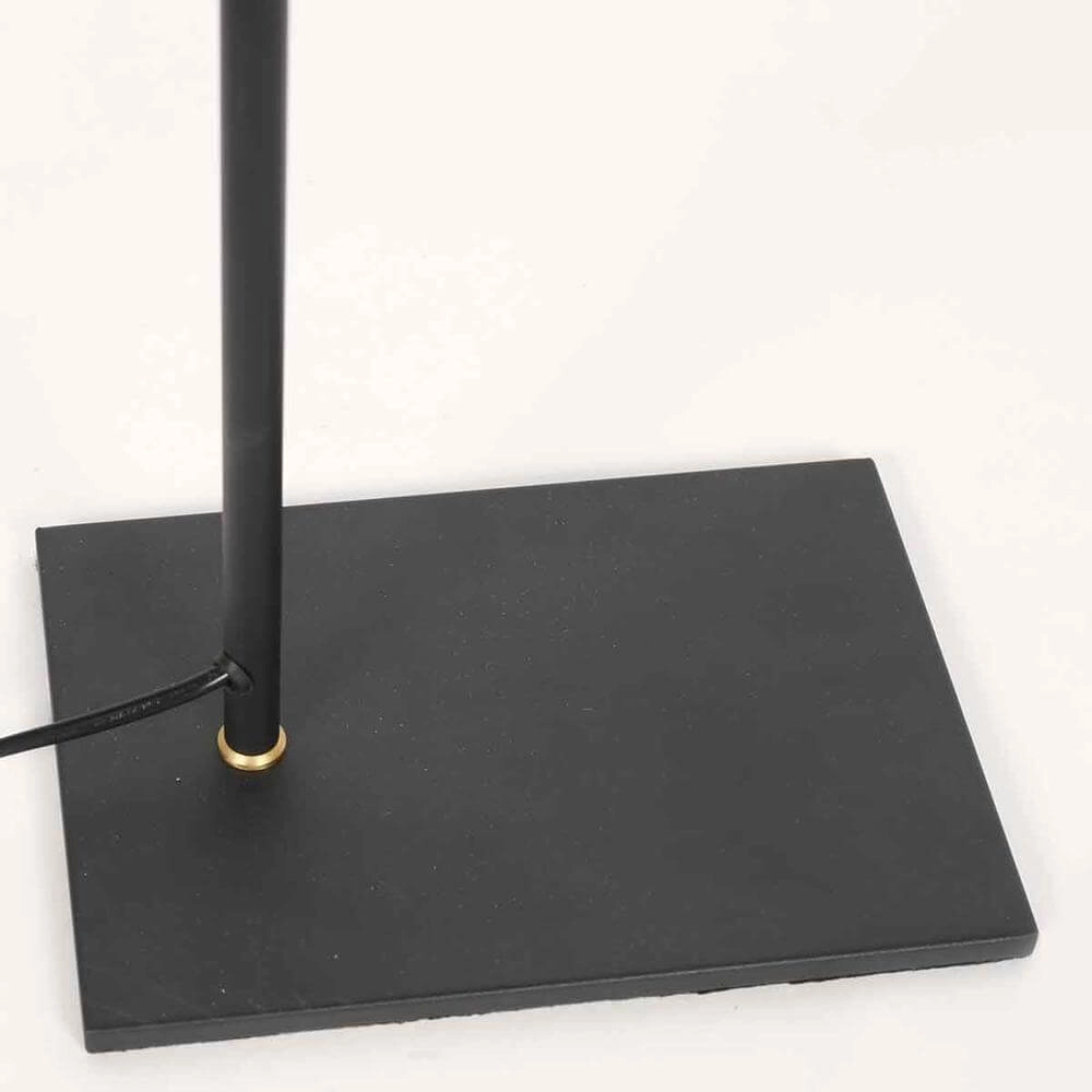 Lampadaire Pintino noir avec bronze Steinhauer 8712746176490