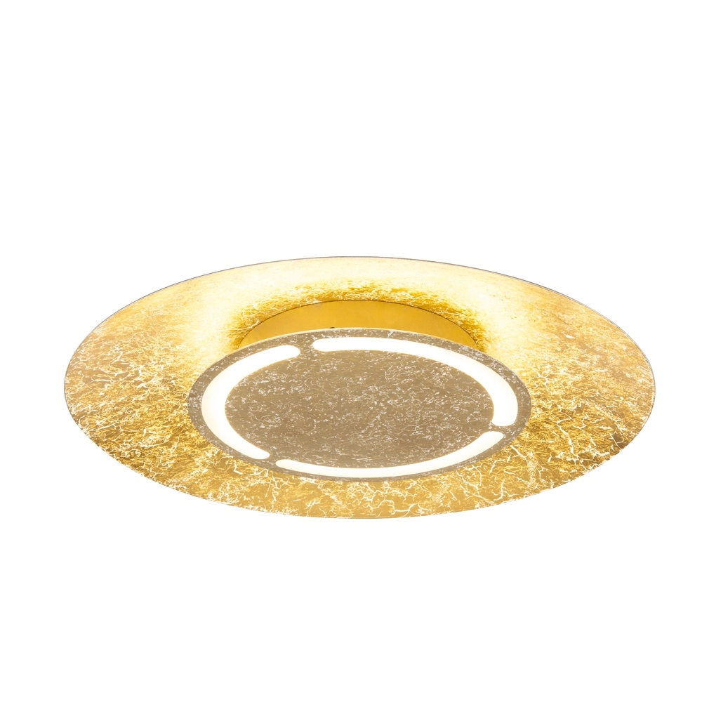 Lampe de plafond Tabea Ø 50cm d’or
