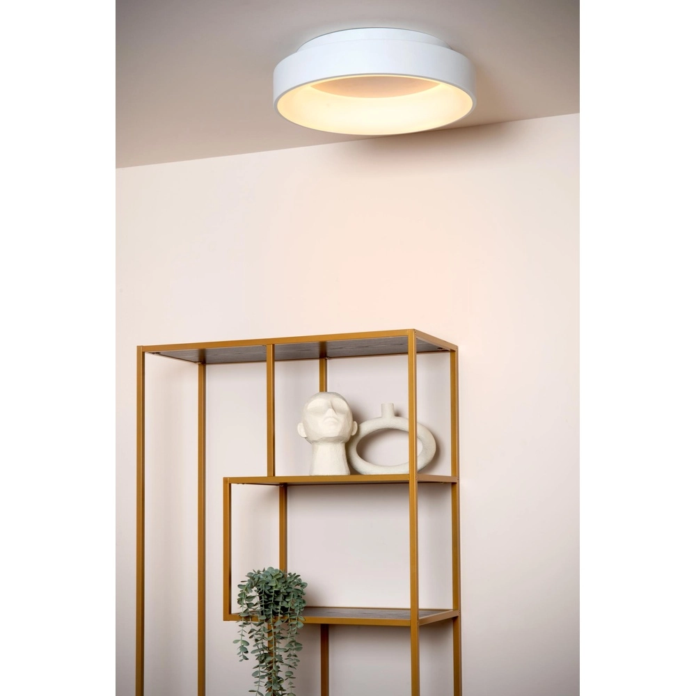 Lampe de plafond Mirage Ø 45 cm de blanc