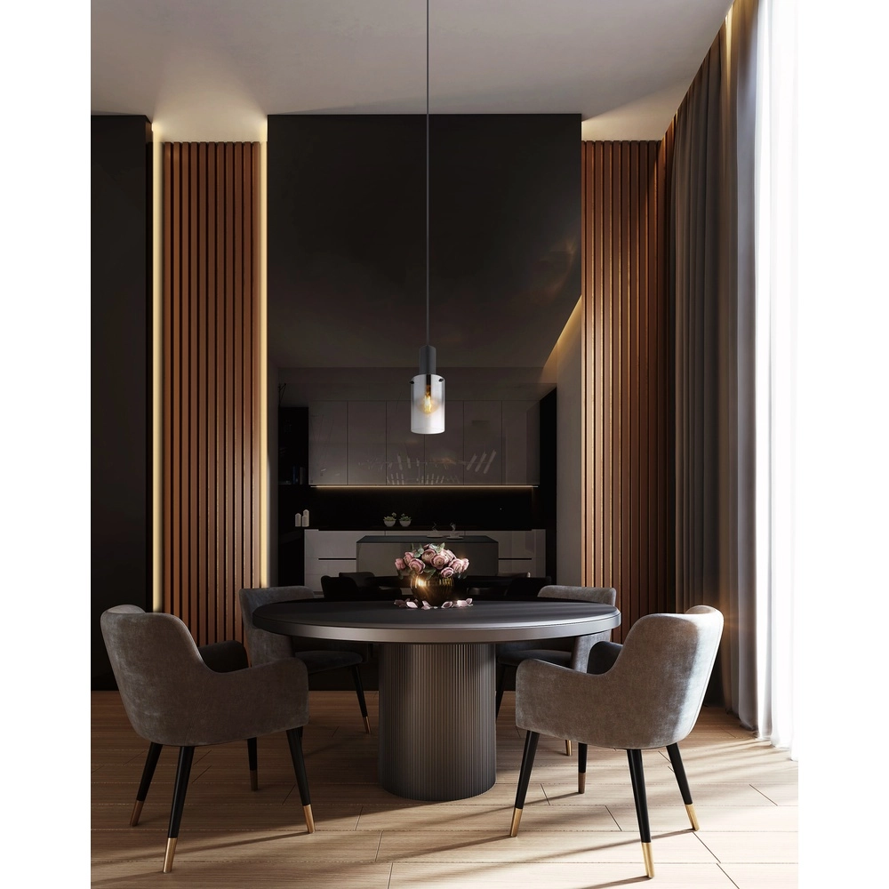 Lampe pendante simple Florentina Design noir Globo 9007371449149