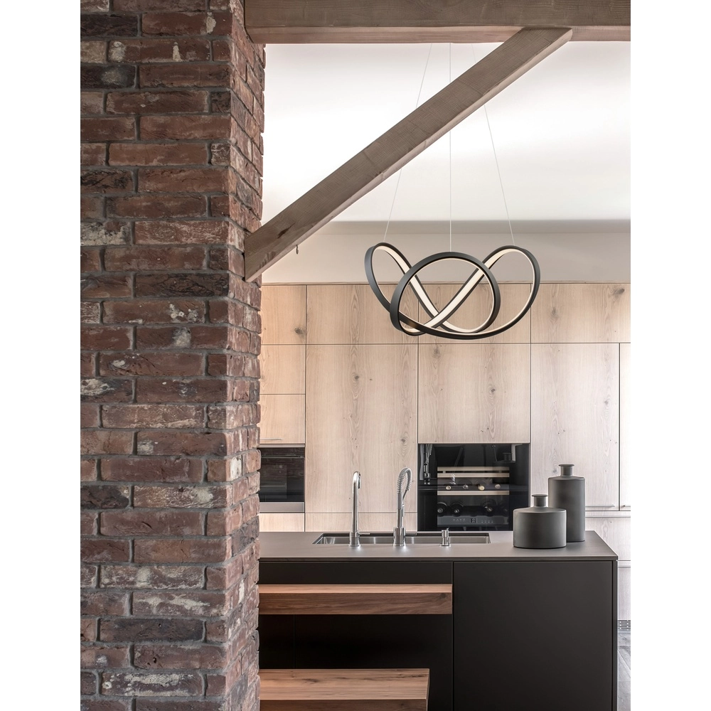 Suspension design Apus noir Ø 55cm Suspension design Apus noir Ø 55cm