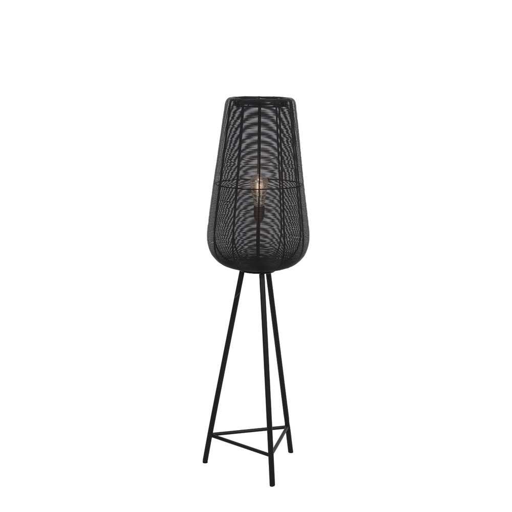 Lampe sur pied trépied Adeta Noir Light & Living 8717807601287