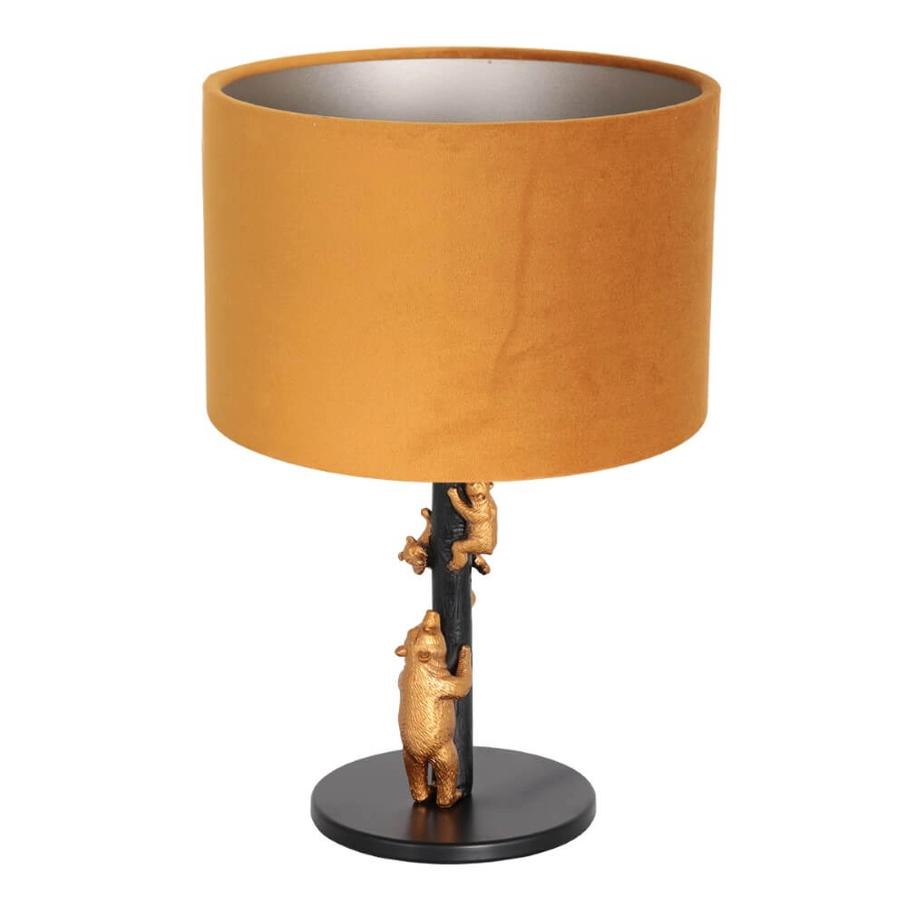 Lampe de table design Animaux avec du velours doré Steinhauer 8712746151916