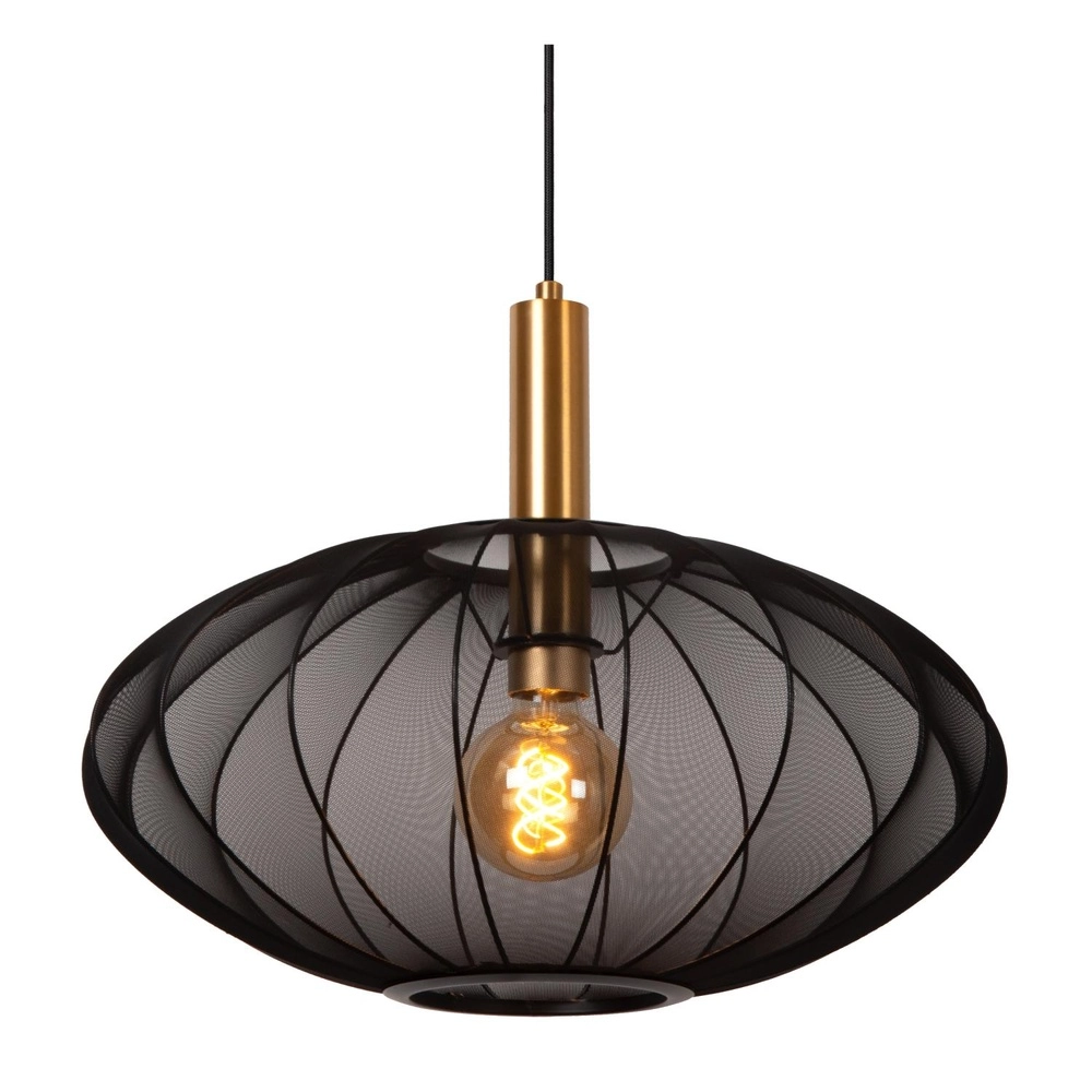 Lampe suspendue Corina noir Ø 50cm Lucide 5411212032003