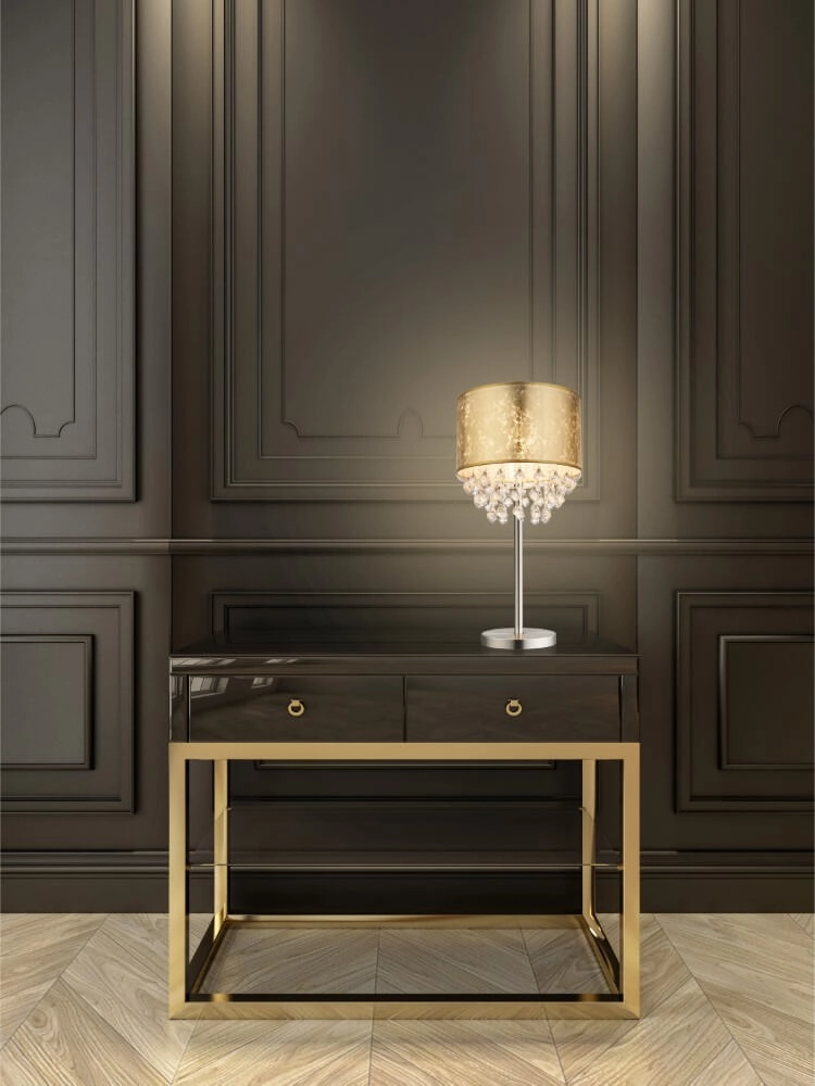 Lampe de table dorée Amy Globo 9007371363971