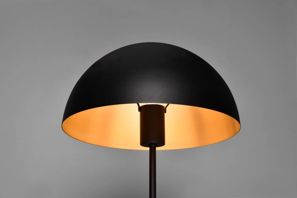 Lampe de table noire Nola conception Trio 4017807560848