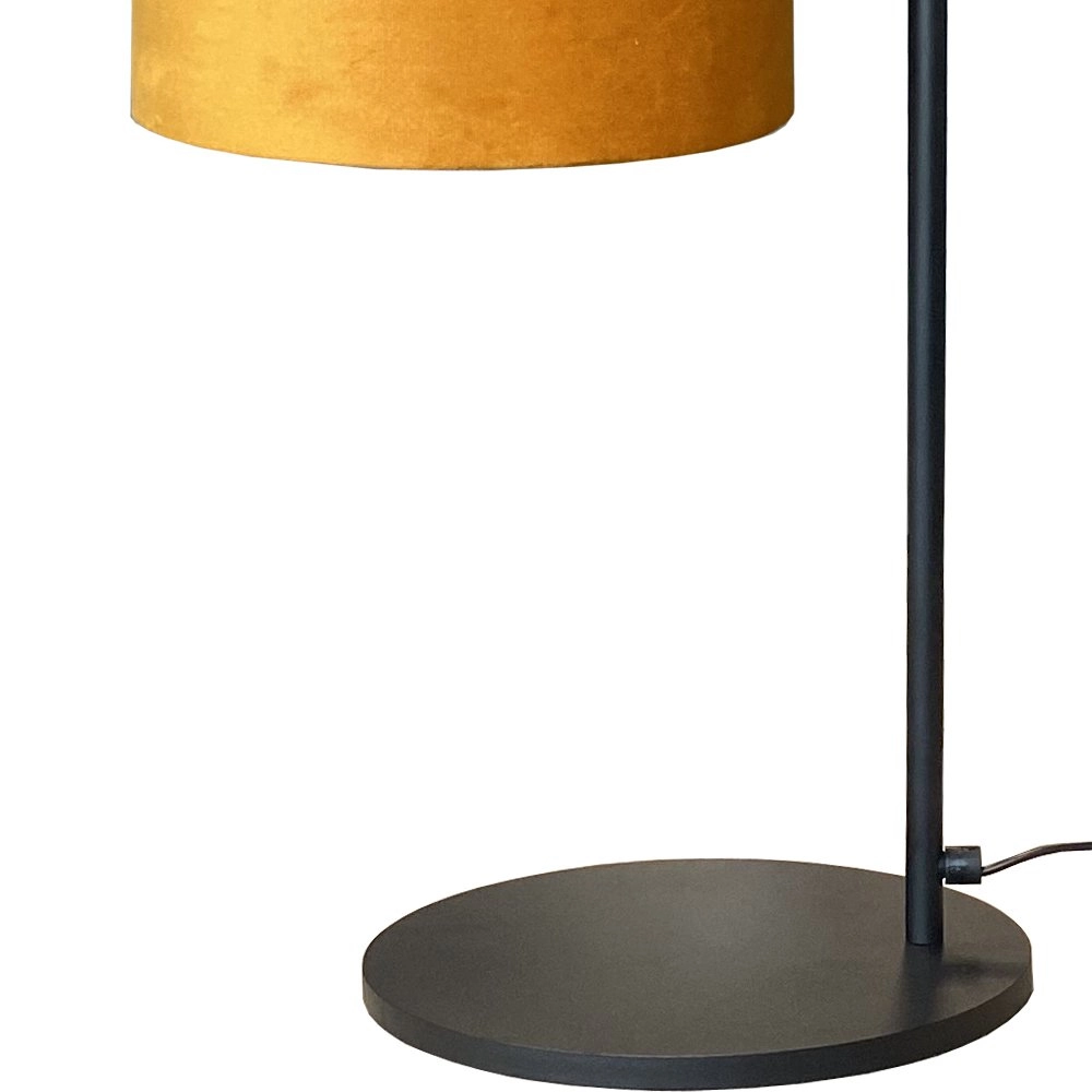Lampe de table Venus avec abat-jour jaune ocre Masterlight 8718121251332