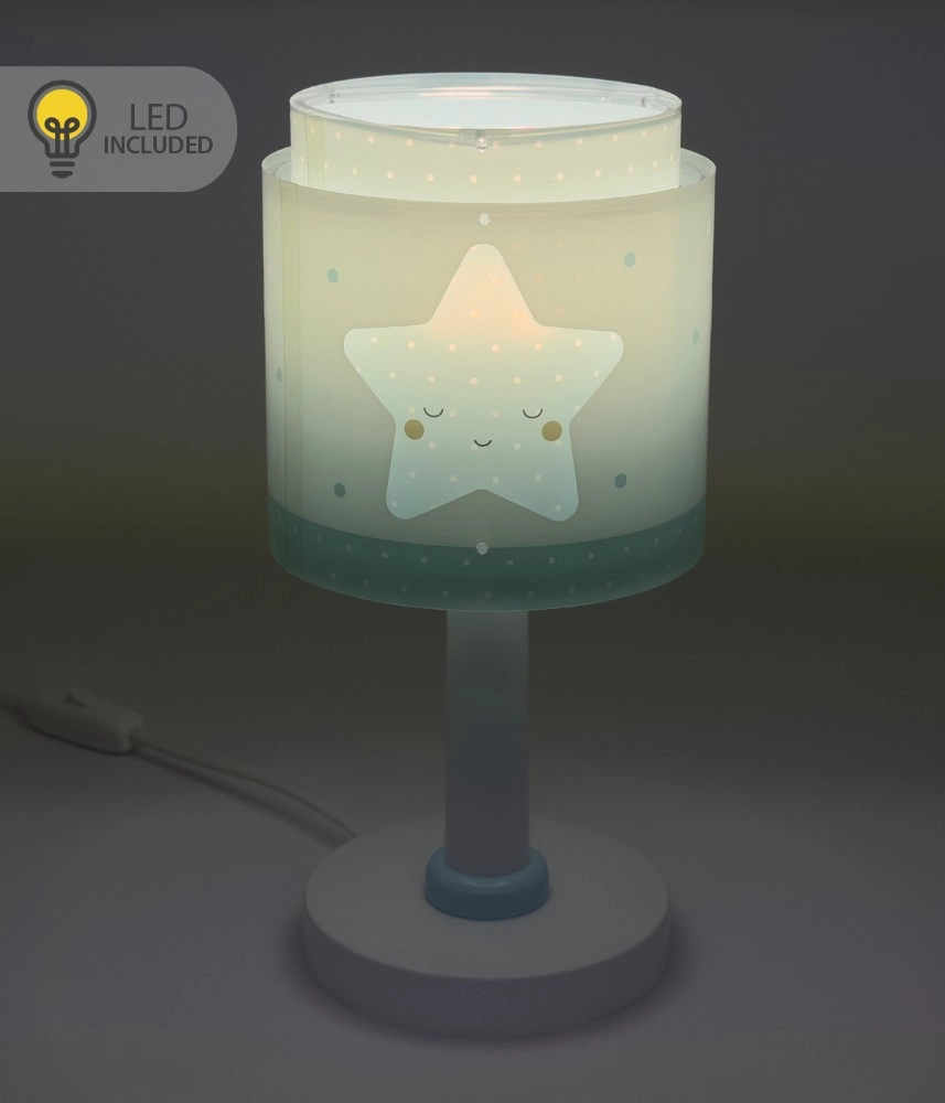 Lampe de table Baby Dreams lueur bleue dans l’obscurité Dalber 8420406002613