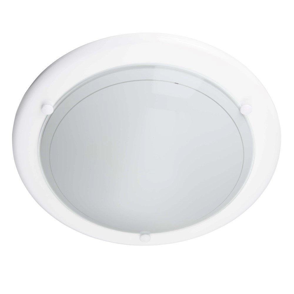 Plafonnier blanc Miramar Ø 28cm