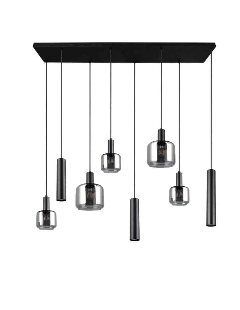 Lampe suspendue pour table à manger Mataro avec pendules Trio 4017807612929