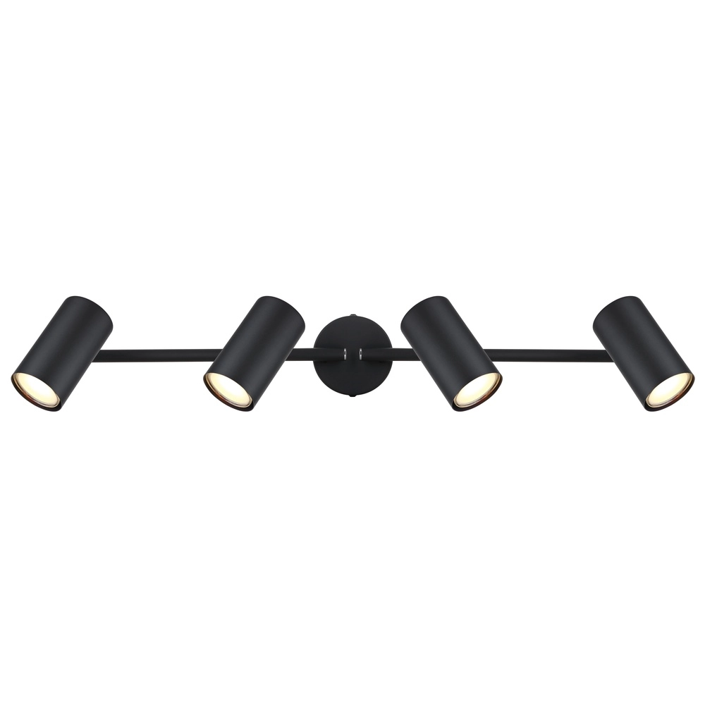 Lampe de plafond à 4 lumières Allvi Noir Globo 9007371451760