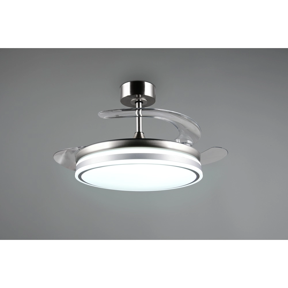 Fan Volda nickel Ø 106cm Trio 4017807689075