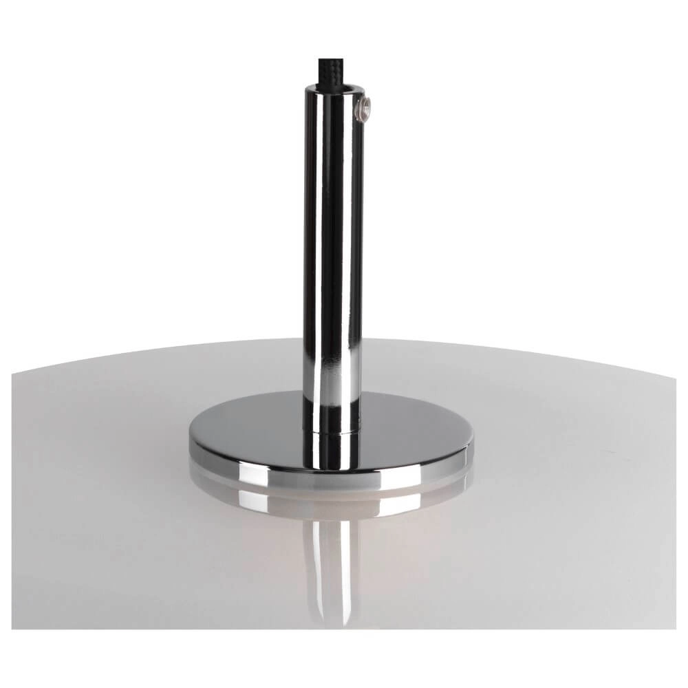 Lampe à suspension en verre Pantilo verre blanc Ø 28cm SLV 4024163266413