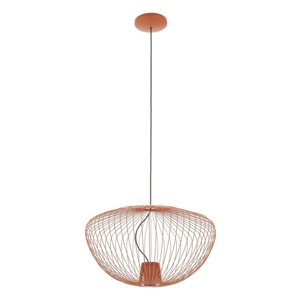Lampe cage Pumpkin terre cuite Ø 54,5 cm