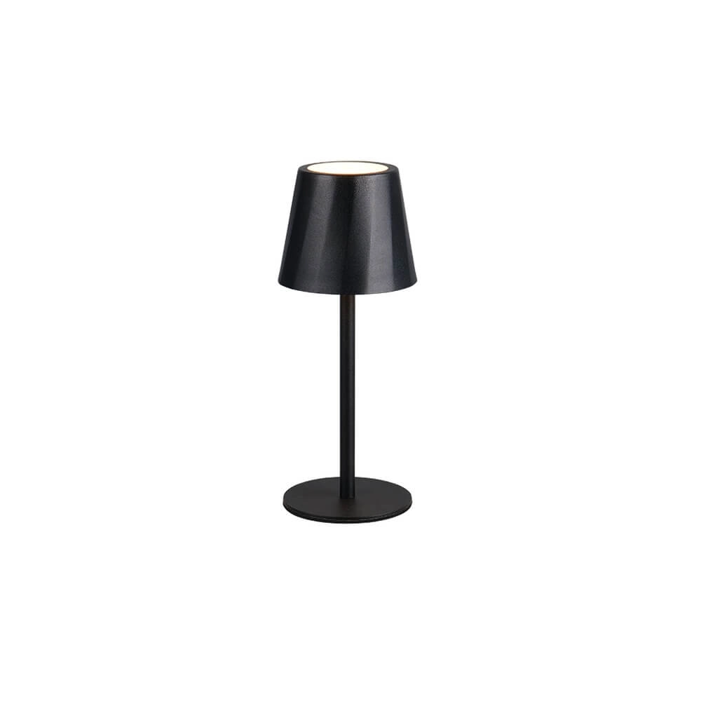 Lampe de table rechargeable Diaz noir Lampe de table rechargeable Diaz noir