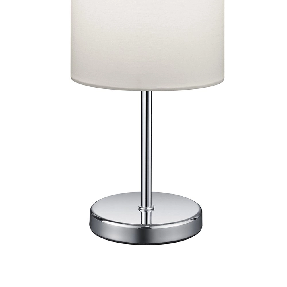 Lampe de table abat-jour Jerry blanc Trio 4017807369656