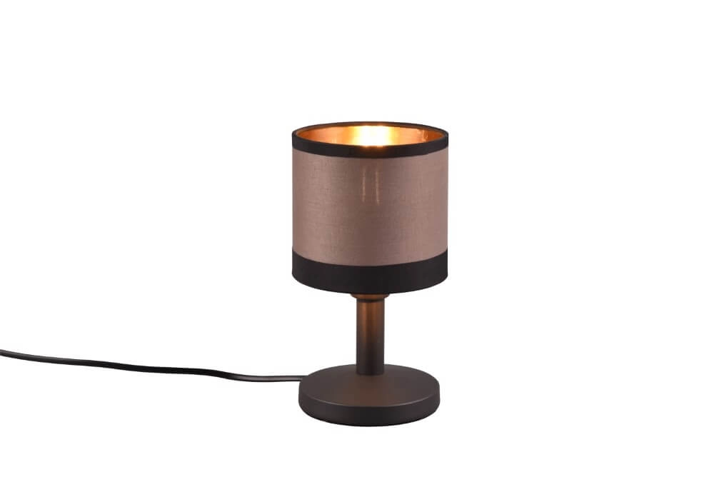 Lampe de table Davos taupe Trio 4017807574340