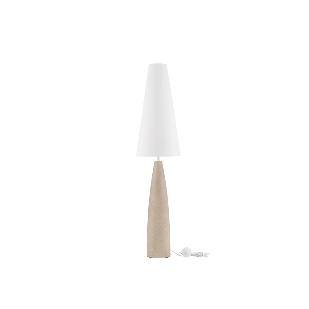 Lampadaire Mizu crème avec capuche blanche Lyora 5212017468918
