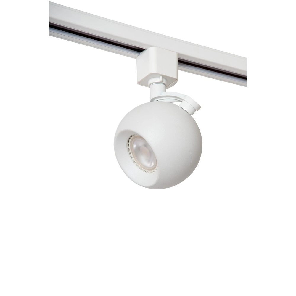 Spot ferroviaire Track Favori Blanc monophasé