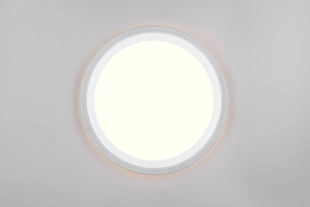 Plafonnier design Cora blanc - Ø 30cm Trio 4017807619577