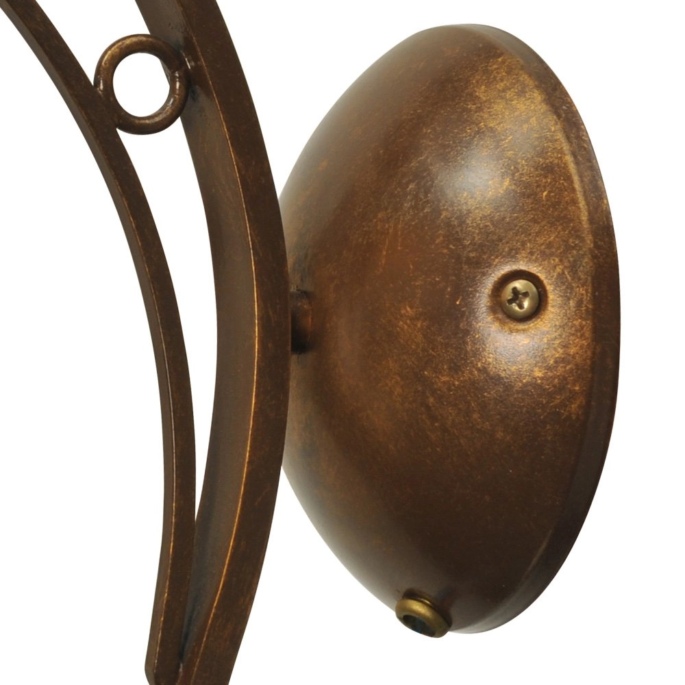 Applique murale Bolzano 17cm bronze marron Masterlight 8718121011516