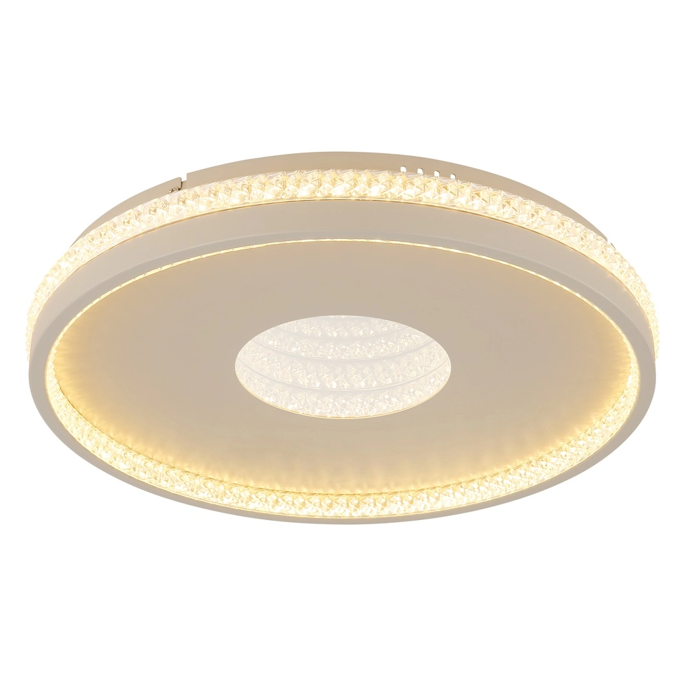 Plafonnier design Shirley brun sable Ø 41cm Globo 9007371575350