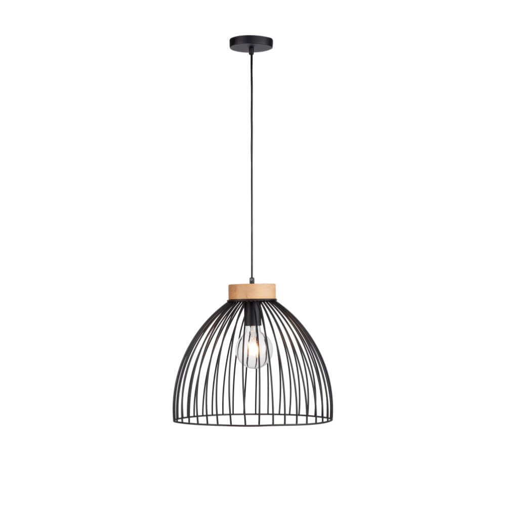 Lampe suspendue Lami noir Just Light 4043689982768