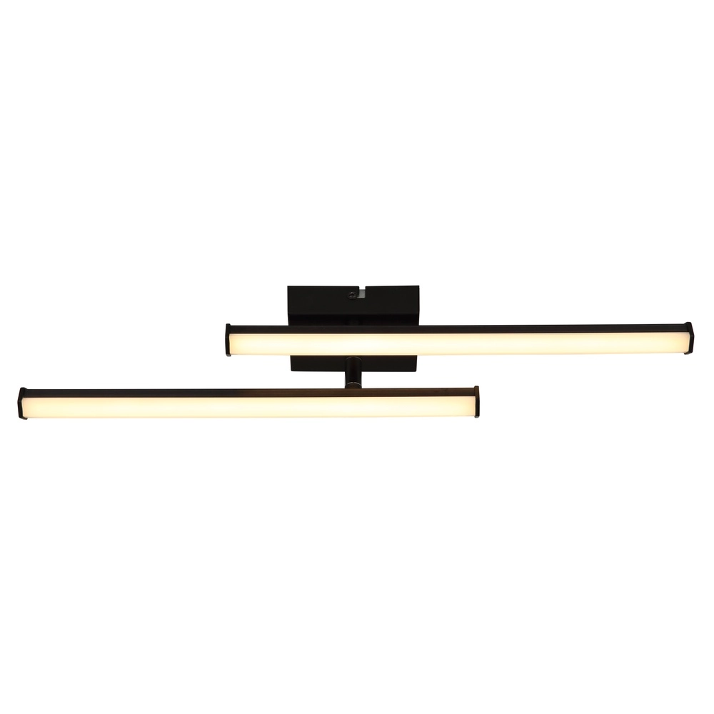 Lampe de plafond moderne Kirina 50 cm noir Globo 9007371512232