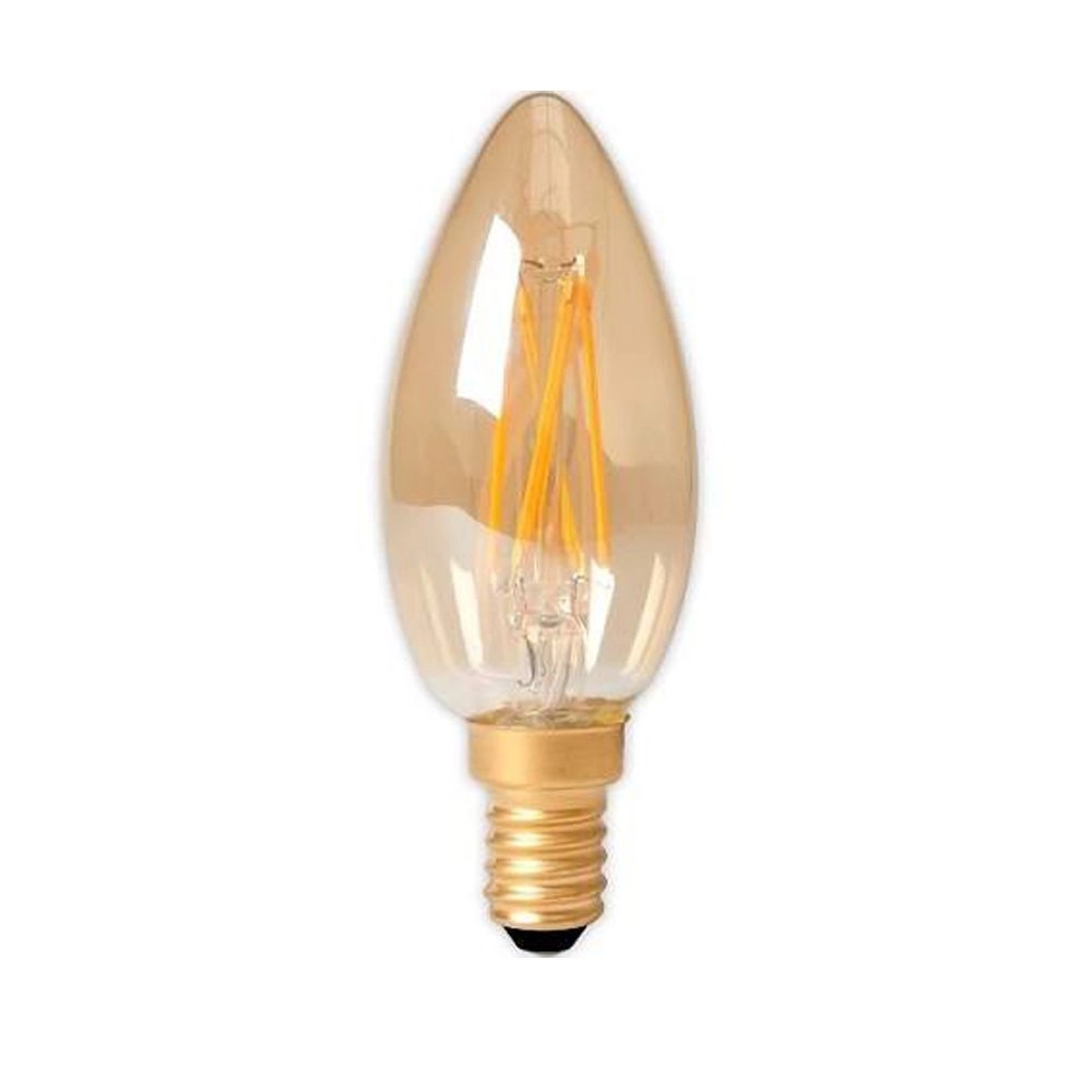 Source de lumière 3,5W - E14 - Candle - Led - Filament Gold Circle 8712879153245