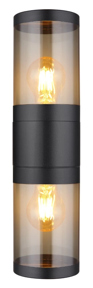 Lampe d'extérieur noire Xeloo 2x E27 Globo 9007371440757