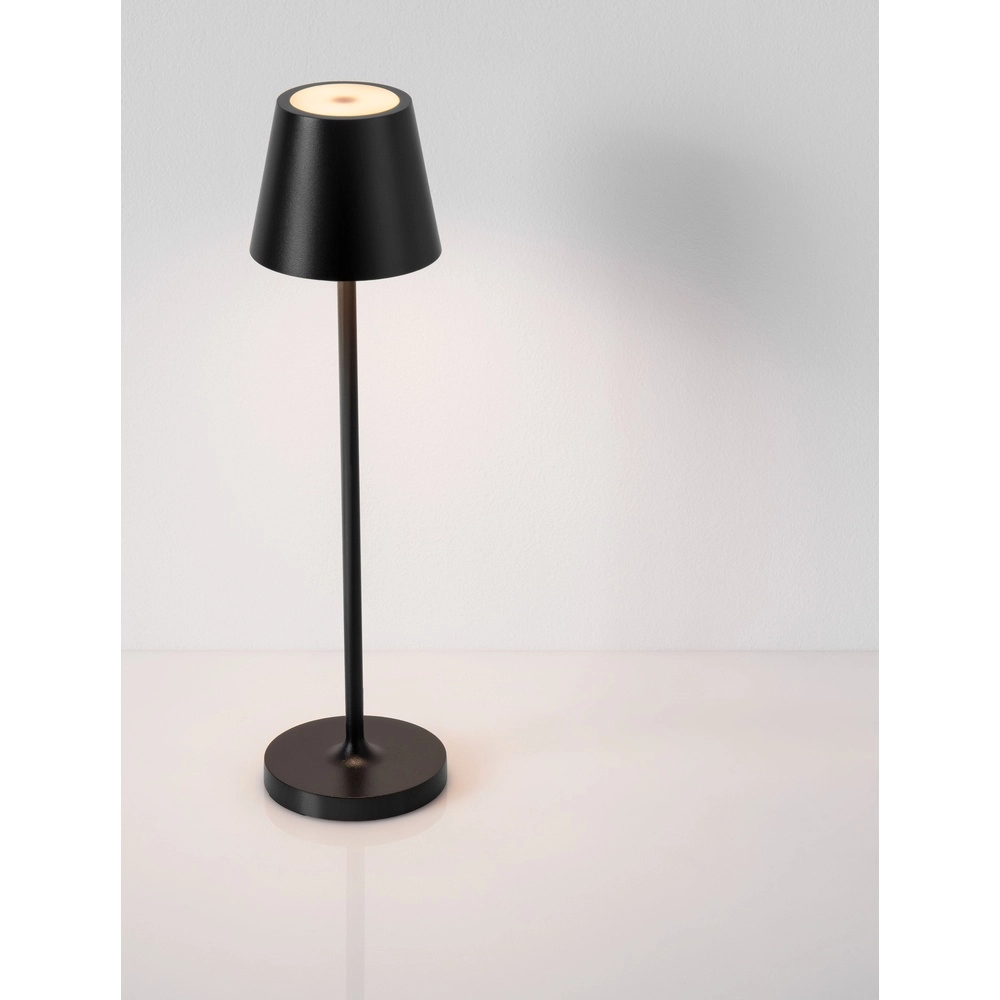 Lampe de table Petit Noir rechargeable Lyora 5212017450777
