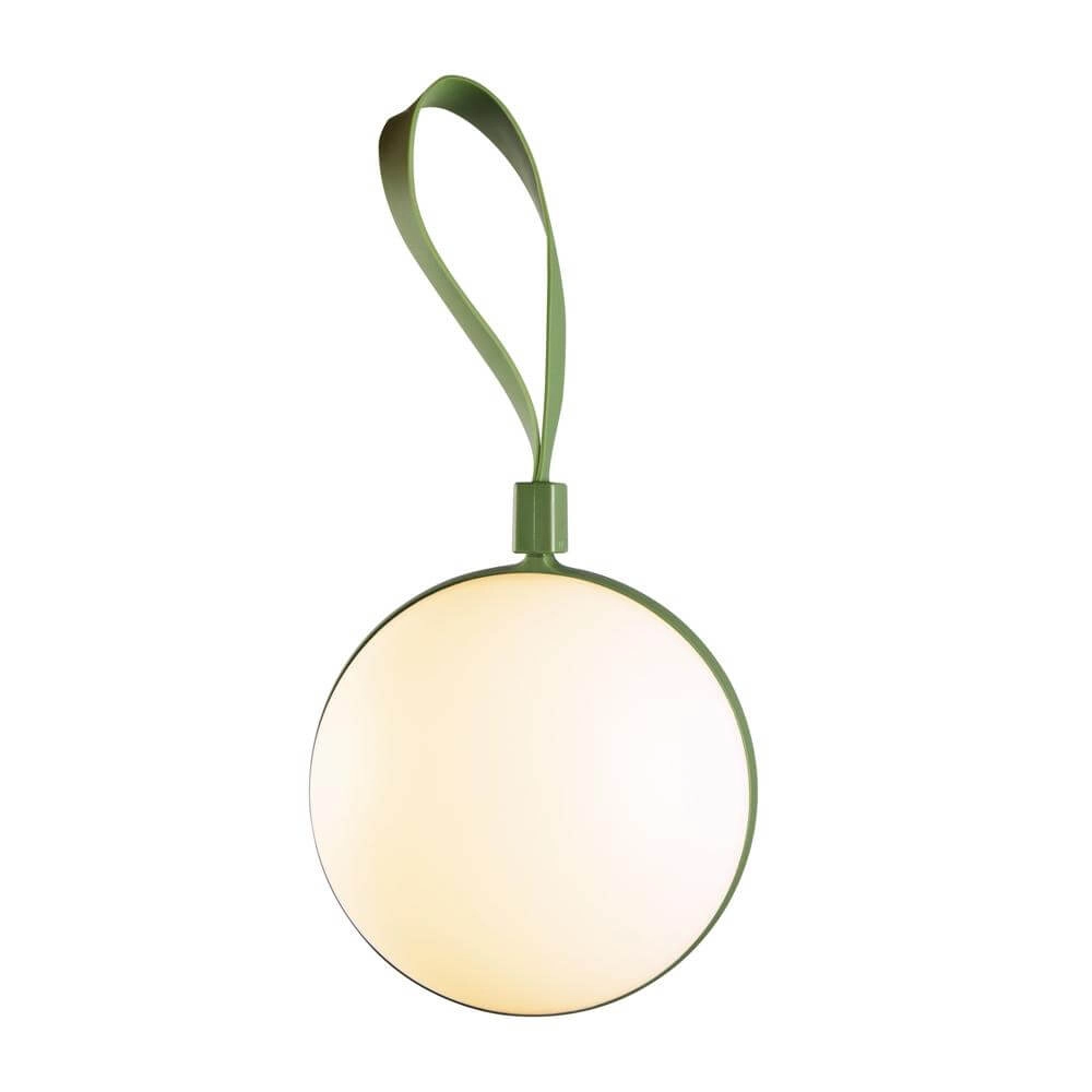 Lampe de table élégante Bring To-Go vert Ø 12cm Nordlux 5704924014734