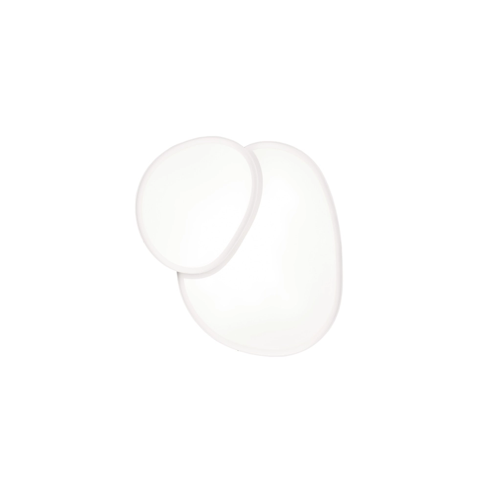 Plafonnier organique Rise 43,5 cm blanc Trio 4017807600575